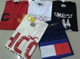 KIT  10  CAMISETAS  LUXO MASCULINA
